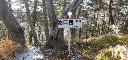 ④池口岳北峰1522